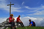 Baita (1756 m) e Monte Golla (1983 m) dallìAlpe Grina di Gorno